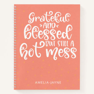 Corail Grateful Et Blessé Journal De Gratitude
