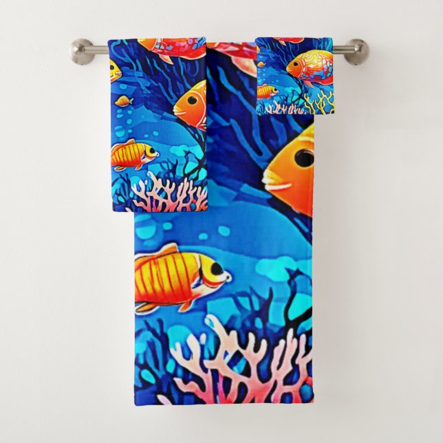 Corail Reef Fish Art (En situation)