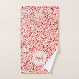 Corail rose pâle scintille pastel
