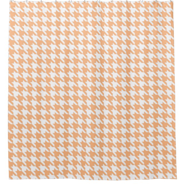 Coral and White Houndstooth Pattern (Front)