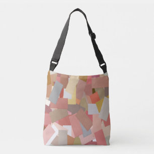 Coral Blocks 5050 tote bag