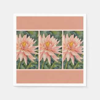 Coral Bloom - Paper Napkin