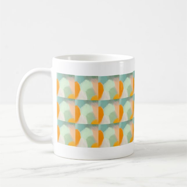 Coral Blush Mug (Left)