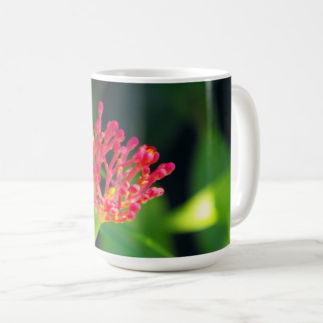 Coral Bush in bloom Coffee Mug (Front Right)