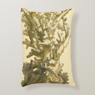 Coral by the Sea Decorative Pillow