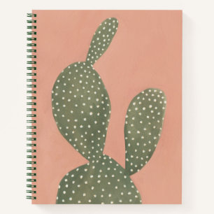 Coral Cacti Notebook