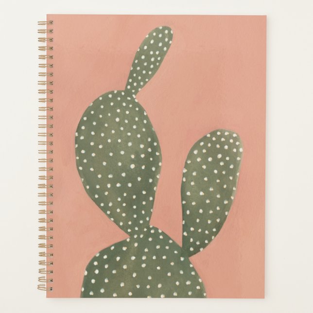 Coral Cacti Planner (Front)