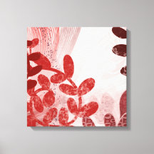 Coral Canopy – Abstract Floral Motion Art Print