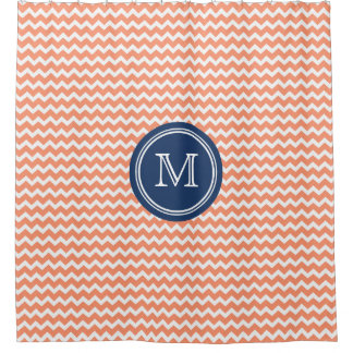 Curtains Ideas coral chevron shower curtain : Coral Chevron Shower Curtains | Zazzle Canada