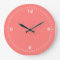 Coral Coral Wall clock