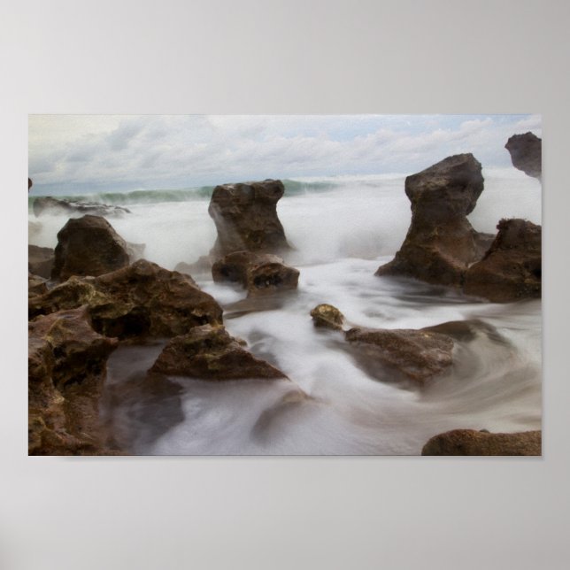 Coral Cove Park Beach, Florida Poster (Front)