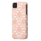 Coral Damask Pattern