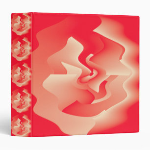 coral flower binder