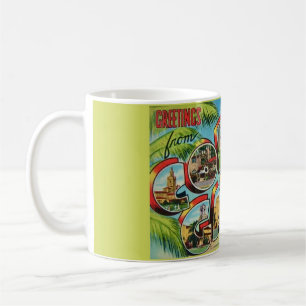 Coral Gables Florida Greeting Coffee Mug