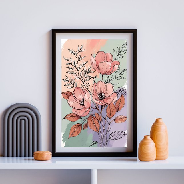 Coral Garden Bloom Poster (Creator Uploaded)