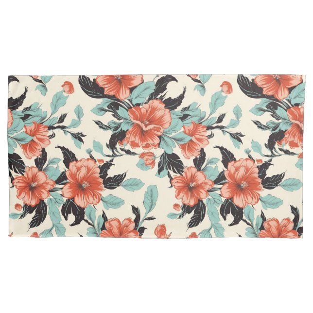 Coral Garden Pillowcase (Front-Left)