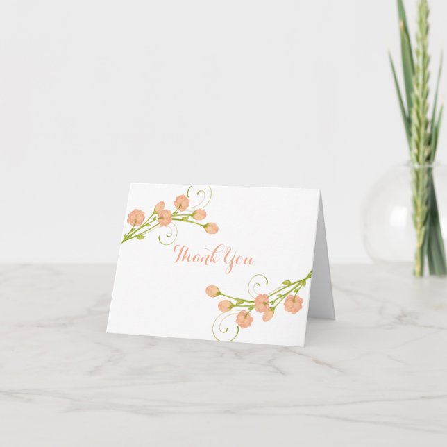 Coral Garden Roses - merci notes (Devant)