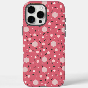 Coral Geo Edition iPhone 16 Pro Max Case