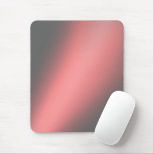 Coral  Grey  moonlight ombre  Mouse Pad