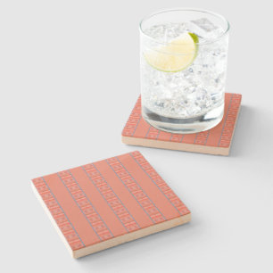 Coral Heritage Stone Coaster