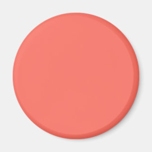 Coral hex code FF6F61 Magnet