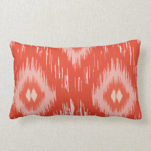 Coral  iKat lumbar Throw Pillow