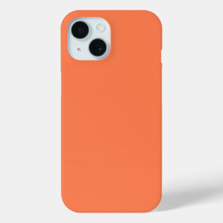 Coral iPhone 15 Coque