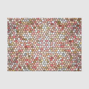 Coral Mosaics tissue paper