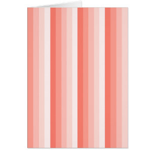 Coral peach shadow stripes