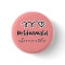 Coral pink bridesmaid buttons | personalized name