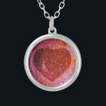 coral pink heart silver plated necklace<br><div class="desc">Personalize love heart purple Personalize love heart purple Photo by Sandy Closs Valentine, Valentines, "Valentine's day", Red Heart, purple, love , hearts, lovers, wedding, weddings, Romance Custom Template or Ready just as it comes: Personalize with your own name, pattern, design, quote, monogram, or photograph. Use our cool artwork, photos, graphics,...</div>