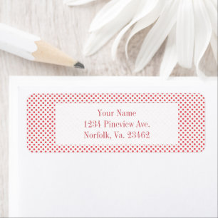 Coral Pink Polka Dots by Shirley Taylor