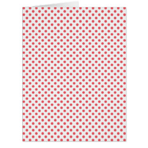 Coral Pink Polka Dots par Shirley Taylor