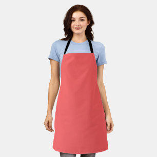 Coral Pink (solid colour) Apron