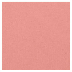 Coral Pink Solid Colour Fabric