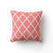 Coral Quatrefoil Tiles Pattern