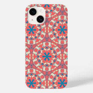 Coral Red Pug Pattern Case