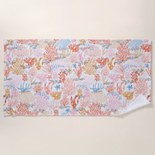 Coral Reef Beach Towel