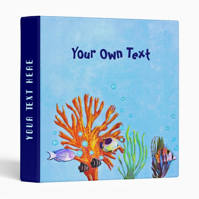 Coral Reef Binder (Front/Spine)