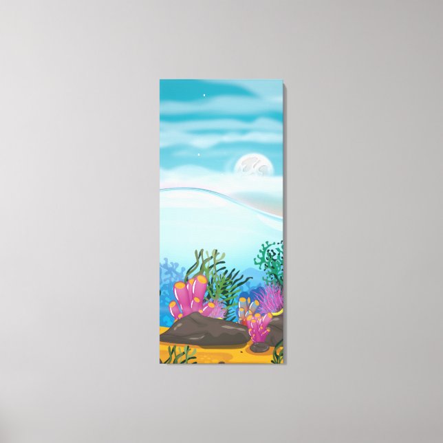 Coral Reef Canvas Print (Front)