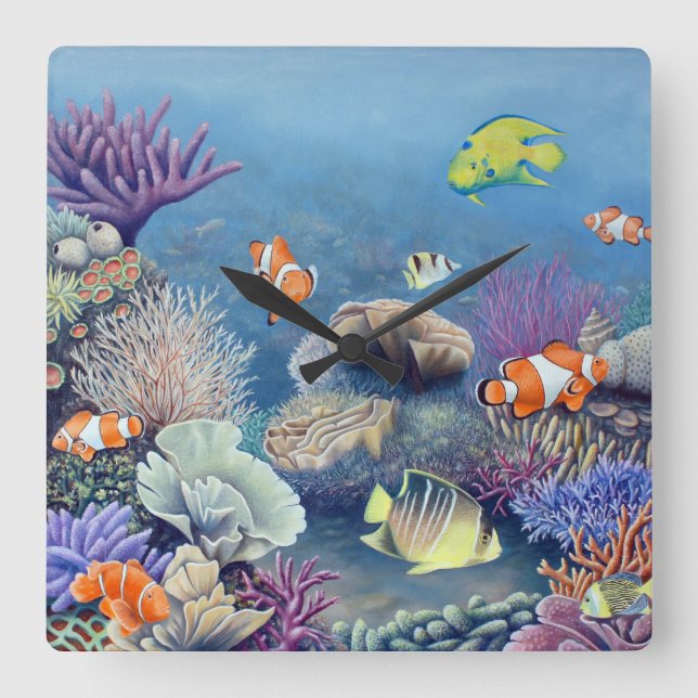 Coral Reef clock (Front)
