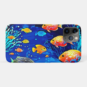 Coral Reef Fish Art iPhone 11 Pro Case