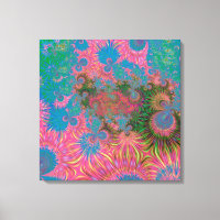 Coral Reef Fractal Abstract Art