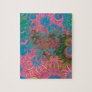 Coral Reef Fractal Abstract Art Jigsaw Puzzle