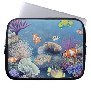 Coral Reef laptop sleeve