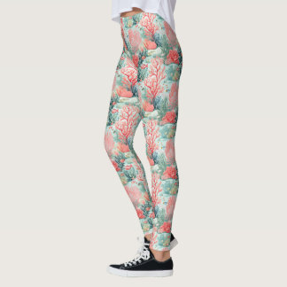 Coral Reef Leggings