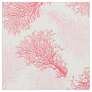 Coral reef pattern fabric