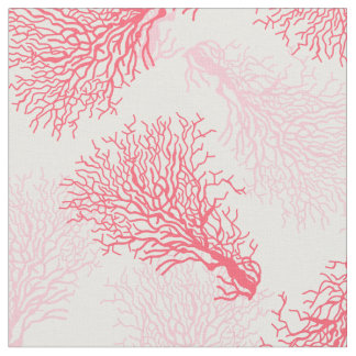 Coral reef pattern fabric