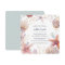 Coral Reef Rehearsal Dinner Invitation