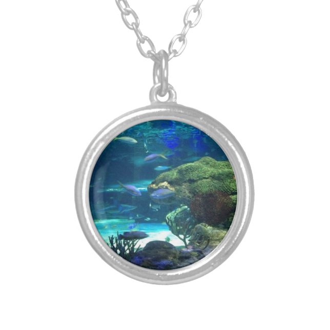 Coral Reef Silver Plated Necklace (Front)